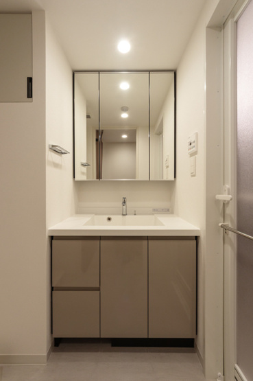 【洗面所】 | パークアクシス品川シーサイド | ※写真は同タイプ住戸です。
