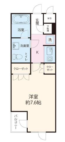 ステラコート行徳の間取り