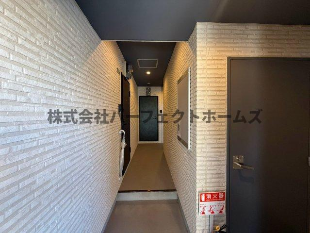 コティ光善寺のロビー|落ち着いたロビーです