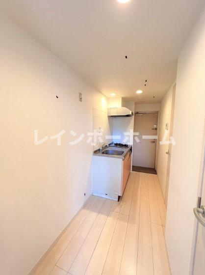 松戸市新松戸２丁目のアパートの玄関|明るい玄関です