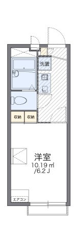 レオパレスルミエール道場の間取り