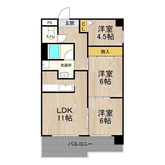 【間取り】 | テン・フォーティ　日吉小学校