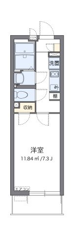 クレイノポスタの間取り|代表的な間取のため実際の間取とは異なる場合があります
