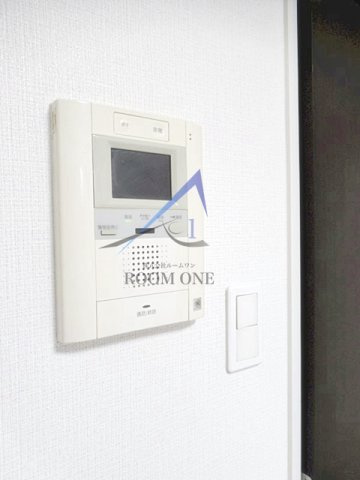 ルクシェール常盤台．ＡＺのセキュリティ|モニター付きインターホンです。