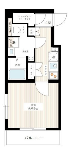 ルクシェール常盤台．ＡＺの間取り|間取りです。