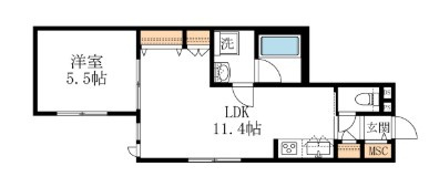 Ｓａｍｉｙ三軒茶屋の間取り|お電話でお問い合わせ頂きますとスムーズに対応可能です＾＾