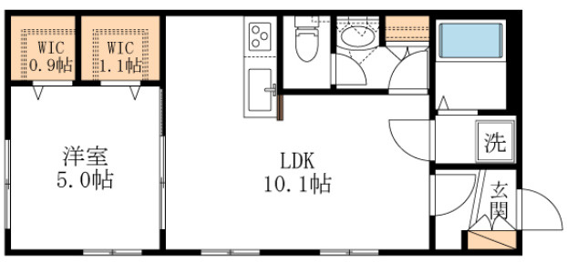 メゾンドブランの間取り|お電話でお問い合わせ頂きますとスムーズに対応可能です＾＾