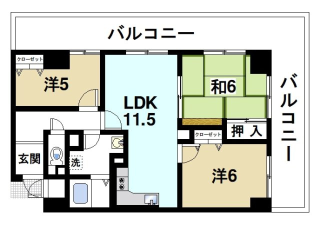 カサグランデ（大宮町）の間取り