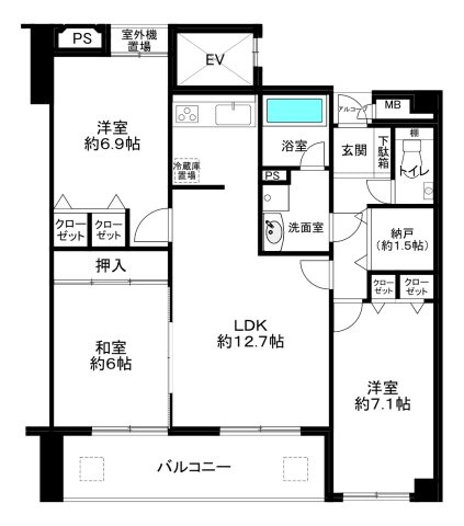 オーガスタコート夙川　4階の間取り|お気軽にお問合せ下さい♪
住宅ローンのご相談も大歓迎です♪
