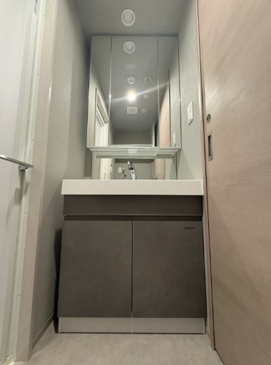 Ｓ－ＲＥＳＩＤＥＮＣＥ入谷ａｌｅｓｉａの独立洗面台
