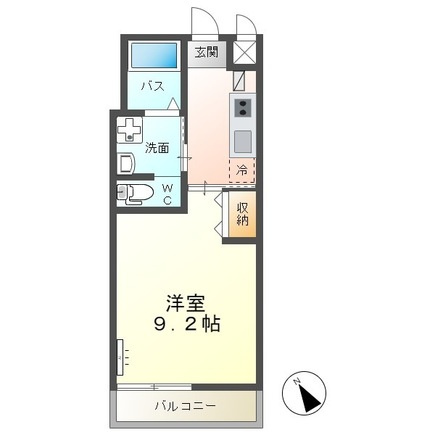 Ｌａｕｒｉｅｒ（ローリエ）の間取り|間取図
