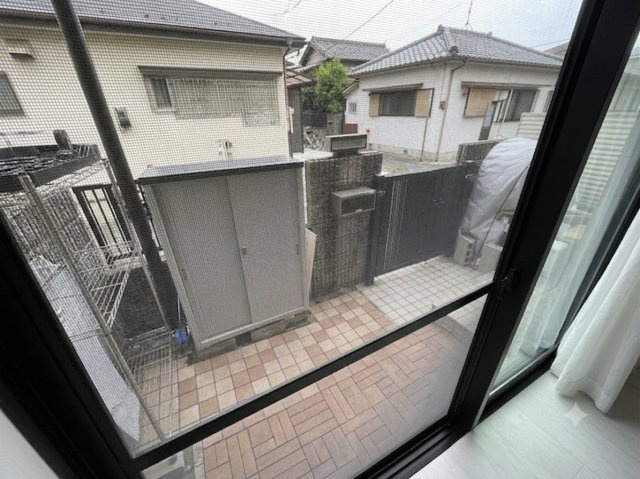 神戸市長田区駒ヶ林町6丁目のバルコニー|落ち着いた時間を過ごせるバルコニーです