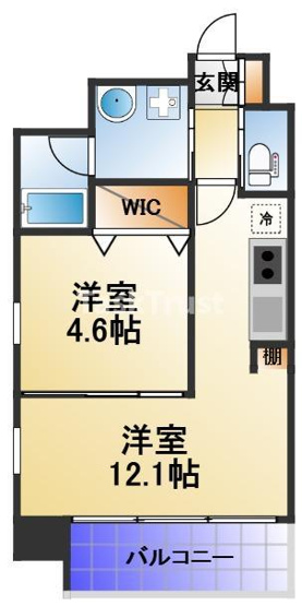 【間取り】 | プレジオ天神橋ASIAN