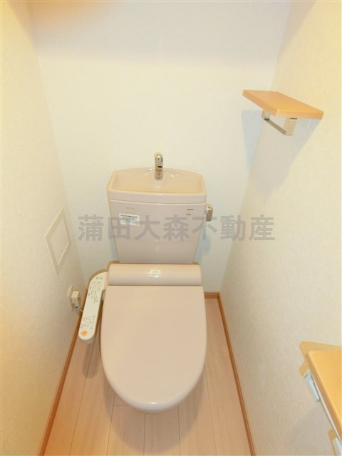ルーブル蒲田本町のトイレ|温水暖房便座付トイレ