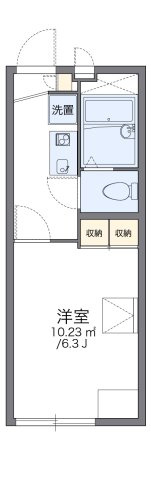 レオパレスル　ボヌールの間取り
