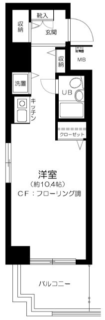 メイツ伊勢佐木長者町の間取り