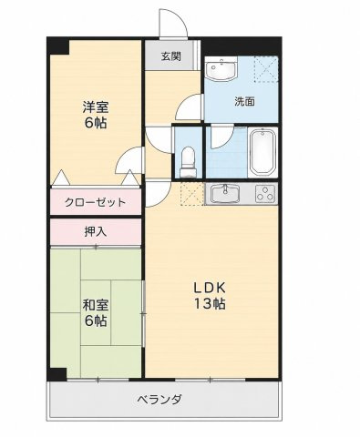 ウエストパークコートの間取り
