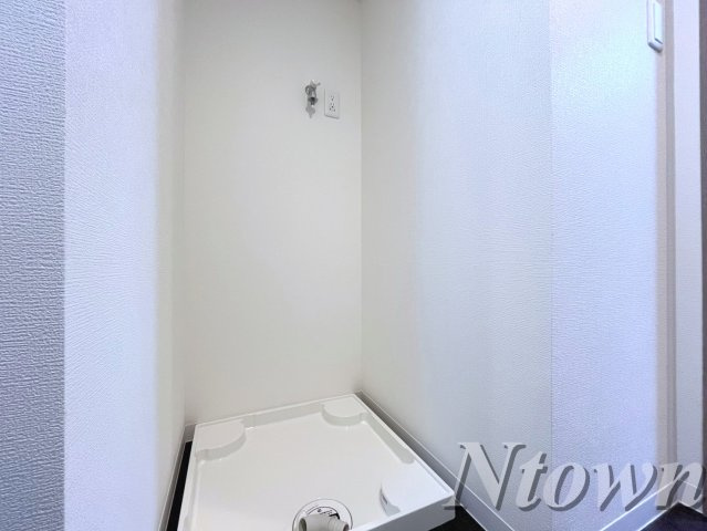 【設備】 | S-RESIDENCE高岳clarity | 洗濯機置き場です