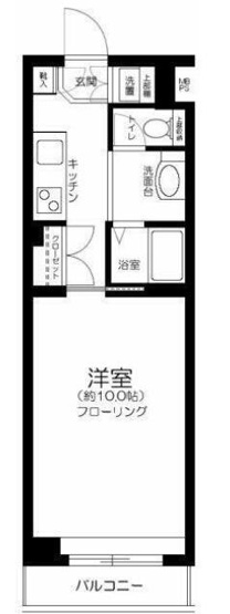 【間取り】 | ルーブル芦花公園