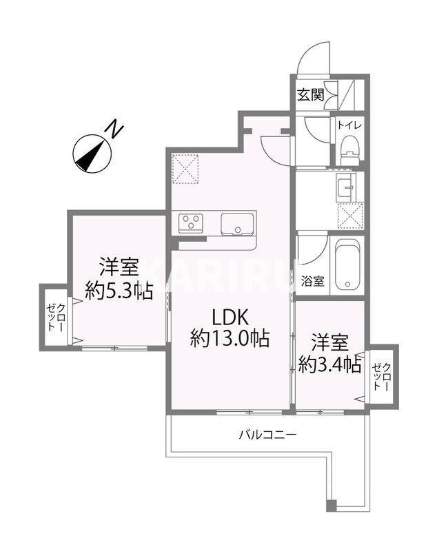 Reglia今里Northの間取り