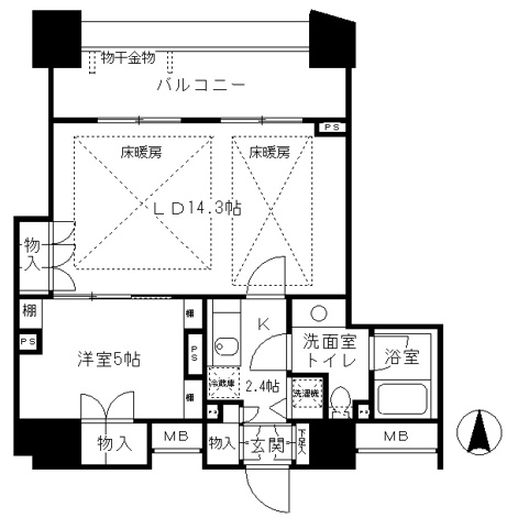 【間取り】 | プライア渋谷
