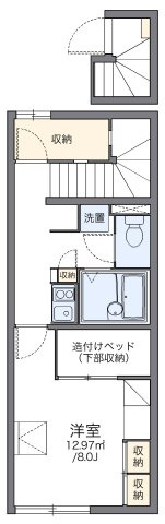 レオパレス東海の間取り