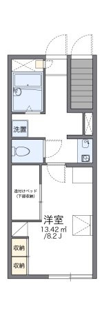 レオパレスＳＡＮＣＴＵＡＲＹの間取り