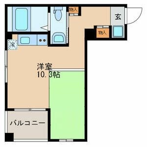 錦糸町インターナショナルレジデンスの間取り|間取りです。