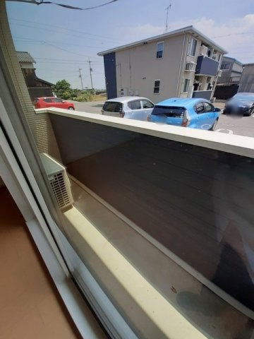 ライフ　ライズＢのバルコニー