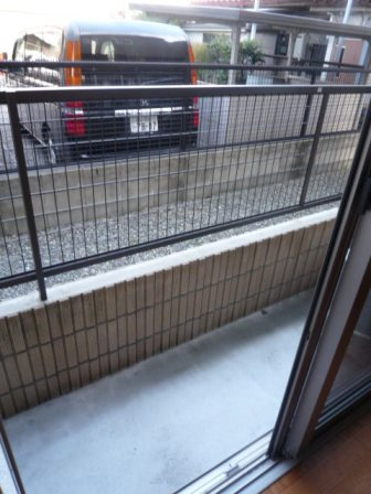 プルミエールＳのバルコニー