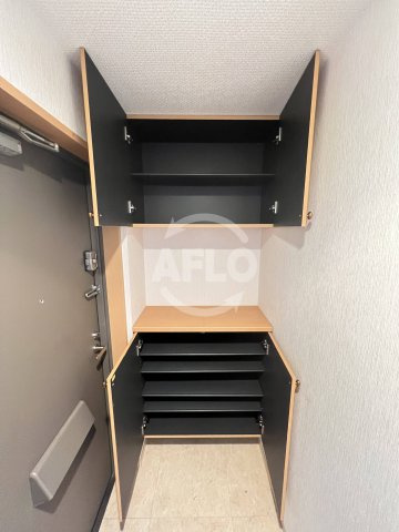 富士プラザⅤ　波除小学校の収納|富士プラザⅤ　シューズボックス
