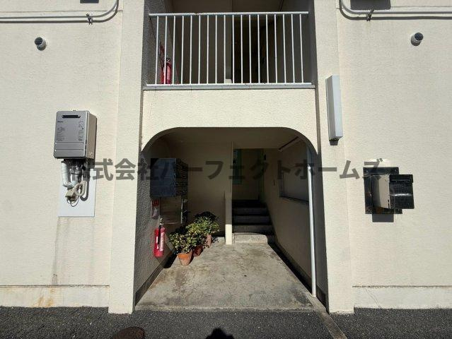 春日ダイヤモンドハイムのエントランス|清潔なエントランスです