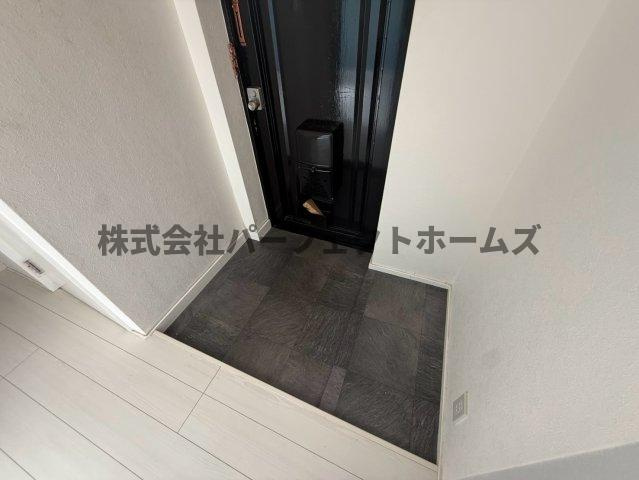 春日ダイヤモンドハイムの玄関|きれいな玄関です