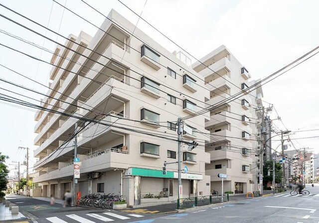 マートルコート東中野の外観|マートルコート東中野７階部分のお部屋は通常仲介手数料２５４万６７０円→０円！さらにキャッシュバック２０万円にて即日現地案内可能です！