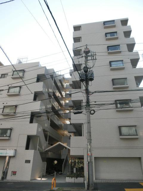 マートルコート東中野の外観|マートルコート東中野：スーパーやコンビニ近く買物便利！