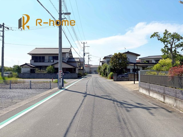 ひたちなか市栄町1期　新築戸建て　1号棟の前面道路含む現地写真|周辺環境も併せて案内致します♪
ぜひ現地へお越しください♪