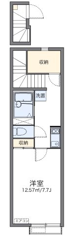 レオネクストＮＡＮＡの間取り