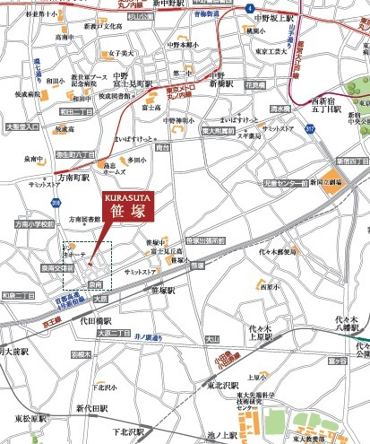 【地図】 | クラスタ笹塚