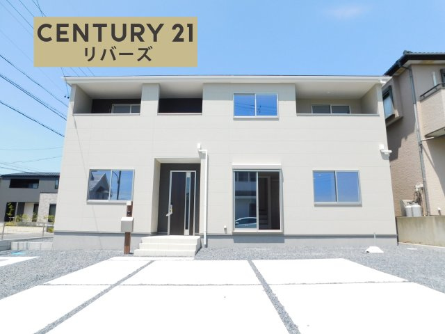 津島市新開町３丁目の新築一戸建の外観|☆２号棟☆ 　　新価格！！いつでもご案内できます♪（お問合せ当日、平日、水曜、夜間でもＯＫ）　開放的な角地！　敷地５５．１０坪！　長期優良住宅♪　駐車並列４台ＯＫ！　全居室南向き！　収納豊富なプラン♪