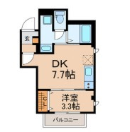 グランヴィーネIchikawaの間取り