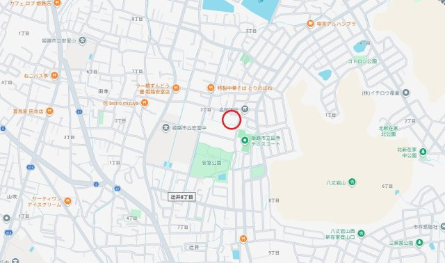 パレ・ロワイヤル田寺東Ⅱ番館　　中古マンションの地図