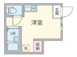 レジデンス高田馬場の間取り|間取りです。