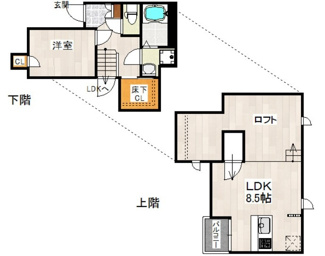 【間取り】 | ＣＢ大和田ロータス | 間取りです。