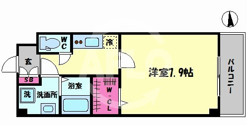 グランロード立売堀　堀江小学校区の間取り|グランロード立売堀　間取り