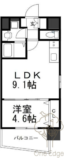 シェリロ神山の間取り