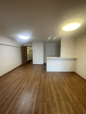 山王スカイマンションの居間・リビング