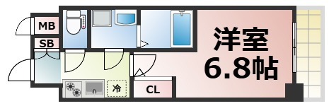 【間取り】 | エスリード大阪上本町ブランシュ　仲介手数料無料