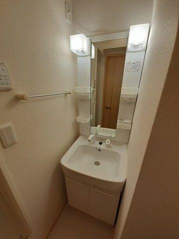 リバーパークＫの洗面所