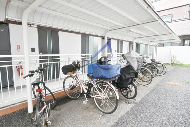ザ・ハウス中野坂上のその他共用部分|駐輪場です。