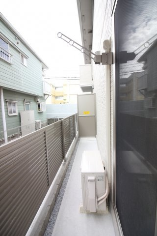 サニーノーブルのバルコニー|広々としたバルコニーです